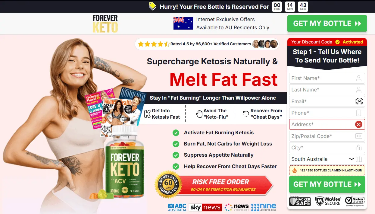 Forever Keto Gummies Order Page